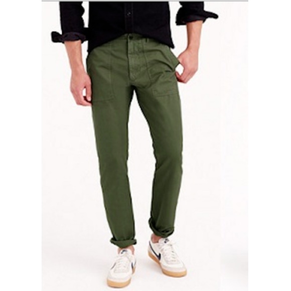 J. Crew | Pants | Jcrew Green Camp 